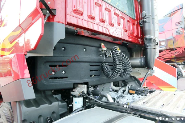 JAC Gallop K5W Heavy Truck Standard Load Version 430 hp 6X4(10 wheels) Tractor Truck Chassis (3) | 86Trucks