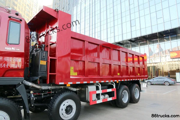JAC Gallop K5X Heavy Truck 320 hp 8X4(12 wheels) 6.8m Dump Truck Body (1) | 86Trucks