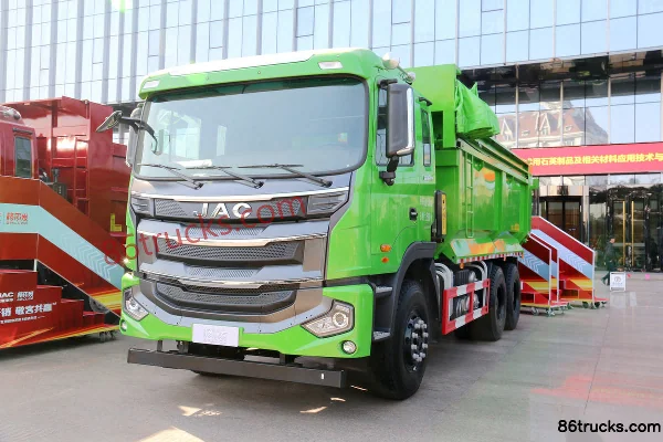 JAC Gallop A5W standard load version 310hp 6X4(10 wheels) 5.6m dump truck chassis Exterior (3) | 86Trucks