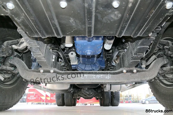 JAC Gallop A5W standard load version 310hp 6X4(10 wheels) 5.6m dump truck chassis (1) | 86Trucks