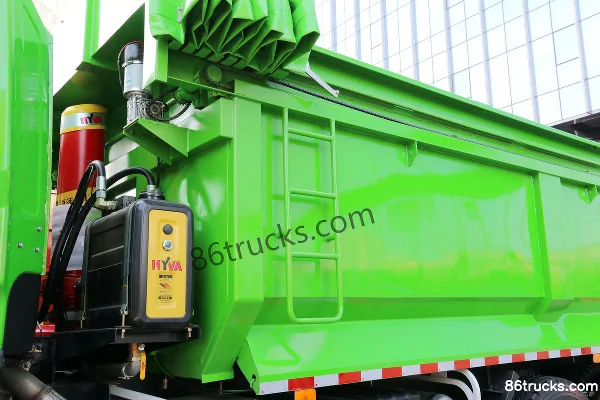 JAC Gallop A5W standard load version 310hp 6X4(10 wheels) 5.6m dump truck chassis Body (2) | 86Trucks