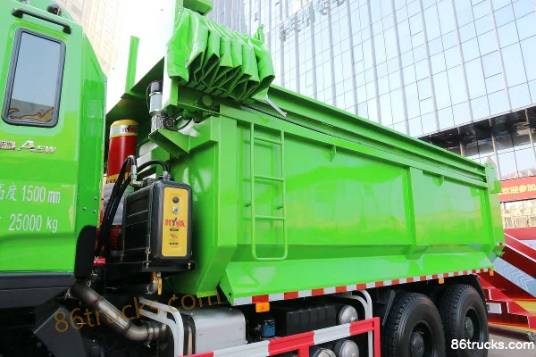 JAC Gallop A5W standard load version 310hp 6X4(10 wheels) 5.6m dump truck chassis Body (1) | 86Trucks