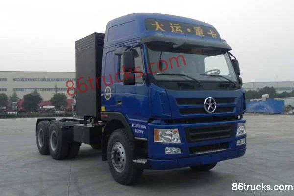 Dayun N8 Heavy Truck 340 hp 6X4(10 wheels) Electric Tractor Truck Exterior