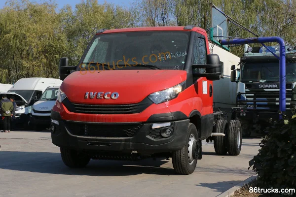 IVECO Daily medium truck 170hp 4X2(6 wheels) single-row cargo truck chassis Exterior (3) | 86Trucks