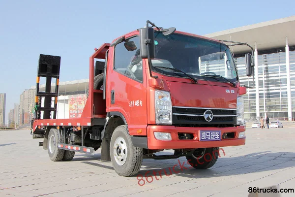Kama Kaijie M6 129hp 4X2(6 wheels) Flatbed Truck Exterior