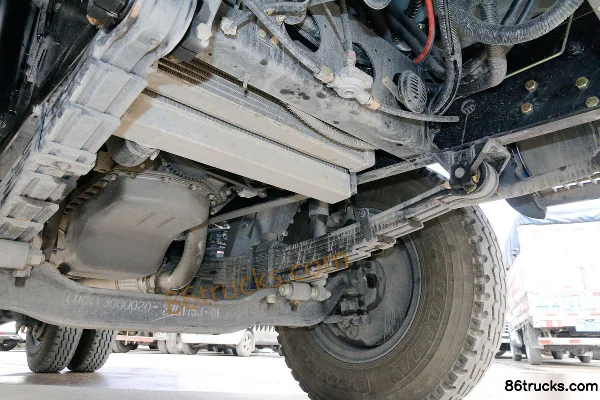 Hyundai Commercial Vehicle Ruiyue 140hp 4X2(6 wheels) 4.1m Dump Truck Chassis (1) | 86Trucks