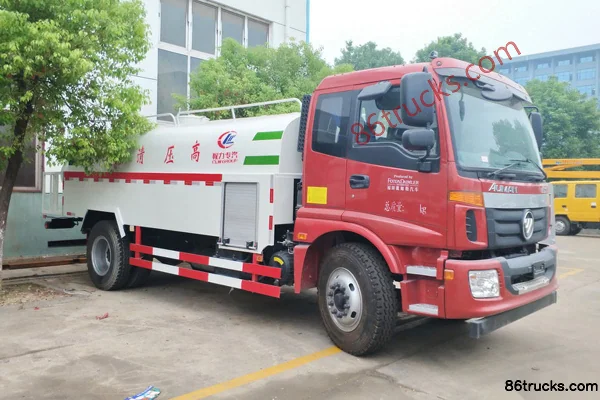 Chengliwei Chengliwei Foton Auman chassis Cleaning Truck
