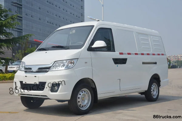 Dayun EK1 82 hp 4.15m Electric Van Logistics Truck Exterior (3) | 86Trucks