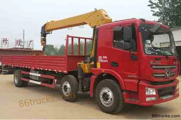 XCMG Hanfeng G5 240 hp 6X2(8 wheels) truck-mounted crane (XCMG brand) Exterior