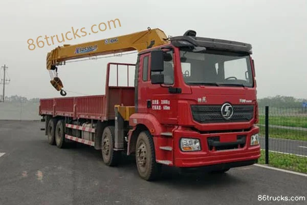 SHACMAN Delong New M3000 310hp 8X4(12 wheels) Truck-mounted Crane Exterior