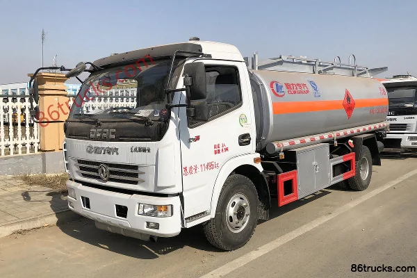 Dongfeng Duolika D7 156 hp 4X2(6 wheels) refueling truck (Chengliwei brand) Exterior (2) | 86Trucks