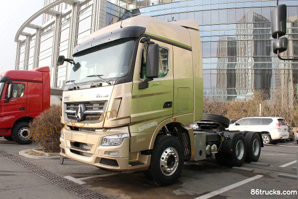 Beiben V3ET Heavy Truck High Efficiency 500hp 6X4(10 wheels) Tractor Truck Exterior (3) | 86Trucks