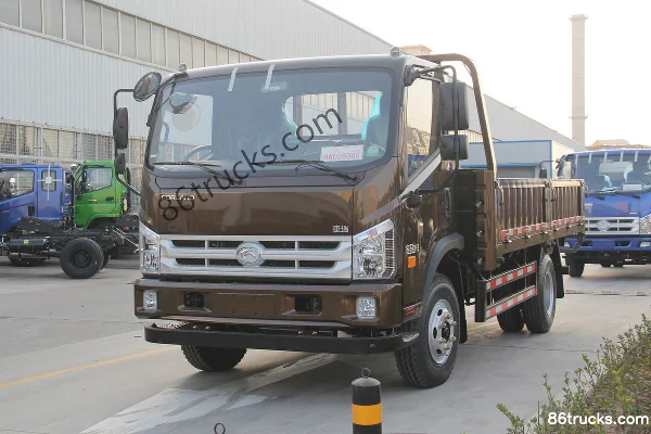 Foton Times H3 170 hp 4X2(6 wheels) 4.18m Single Row Flatbed Light Truck Exterior (2) | 86Trucks