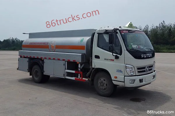 Sinotruk Jinan Sinotruk (Lvye Brand) Foton Chassis fuel tanker truck