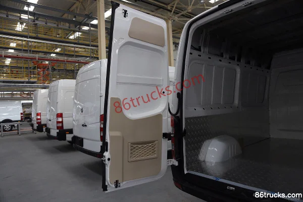 Jiuzhou 4.5T 6m Pure Electric Enclosed Van 75.04kWh Body (2) | 86Trucks