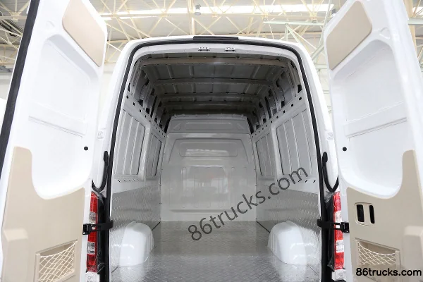 Jiuzhou 4.5T 6m Pure Electric Enclosed Van 75.04kWh Body (1) | 86Trucks