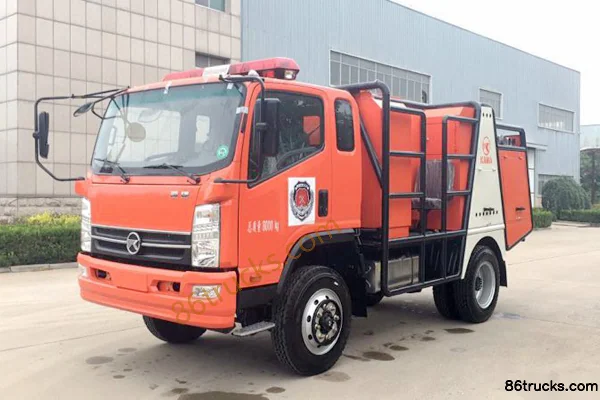 Kama Kaijie 170 hp 4X2(6 wheels) forest fire truck Exterior (3) | 86Trucks