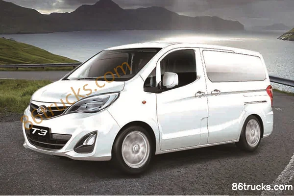 BYD T3 2.6T 4.46m Electric Enclosed Van Truck Exterior