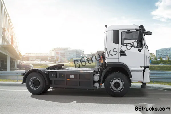 BYD Q1 31.5T 4X2(6 wheels) Electric Tractor Truck Exterior (2) | 86Trucks