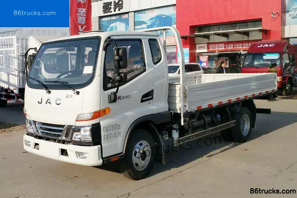 JAC Junling V3 Version Express 109 ch 4X2(6 roues) 3,905 m cabine avancée plateau léger Extérieur (3) | 86Trucks