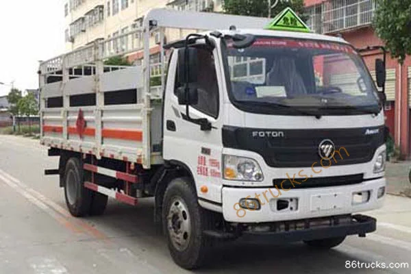 Foton Aumark 3 Series 154 hp 4X2(6 wheels) 5.2m Gas Cylinder Transport Truck (Chengliwei Brand) Exterior