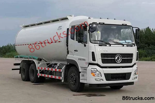 CIMC Lingyu CIMC Lingyu Dongfeng Commercial Vehicle Chassis powder tank truck