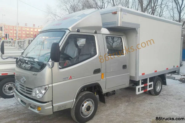 Tangjun Ouling Sailing A7 1.5L 108 ch 4X2(6 roues) Essence Fourgon double cabine 3,02 m Extérieur (2) | 86Trucks
