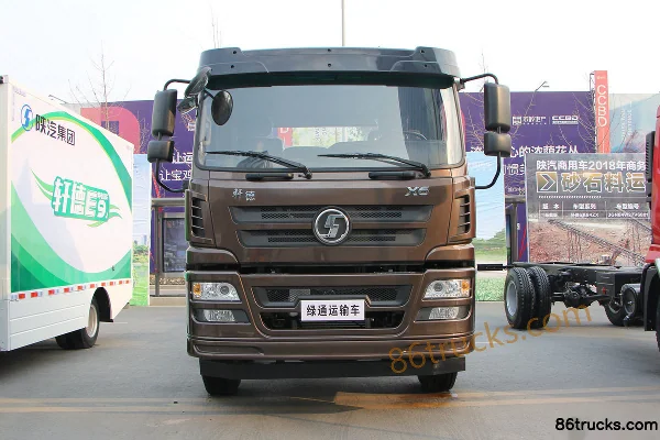 SHACMAN Commercial Vehicle Xuande X6 Heavy Truck Lightweight Version 245hp 6X2(8 wheels) 7.8m Stake Cargo Truck (MAN Rear Axle) Exterior (2)