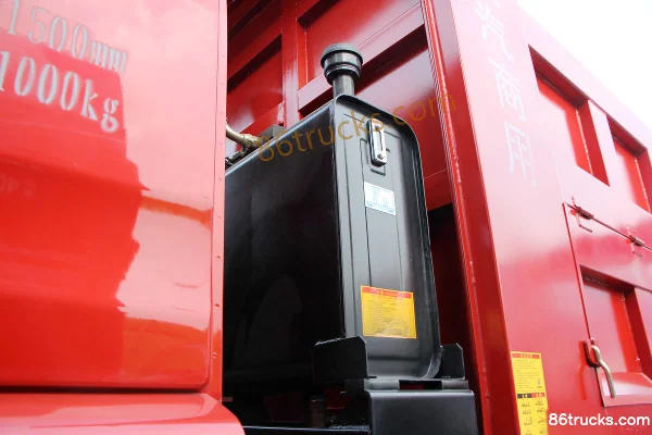 SHACMAN Commercial Vehicle Xuande X3 375hp 8X4(12 wheels) 7.4m LNG Dump Truck Body (2) | 86Trucks
