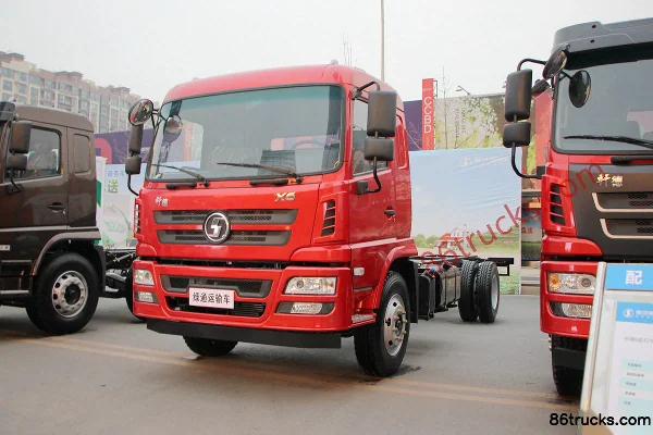 SHACMAN Commercial Vehicle Xuande X6 Medium Truck Lightweight Version 160 hp 4X2(6 wheels) 5000 wheelbase cargo truck chassis Exterior (3)