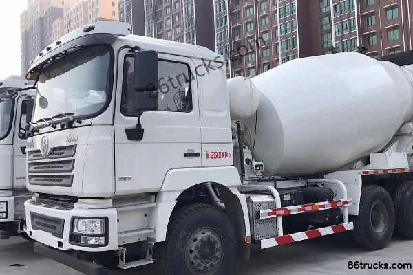SHACMAN Delong F3000 336hp 6X4(10 wheels) 4.9m³ concrete mixer truck (9-speed) Exterior