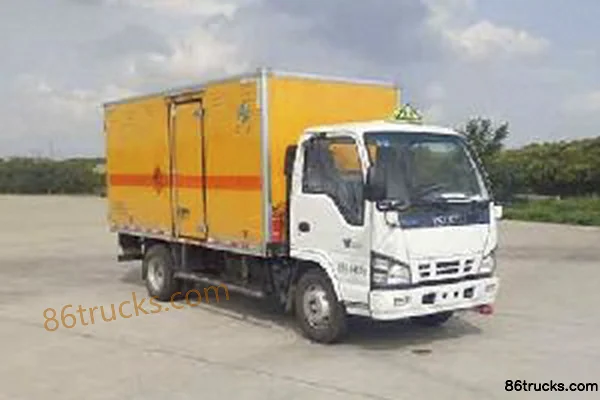Zhengzhou Hongyu Zhengzhou Hongyu Qingling Chassis Explosives Transport Truck