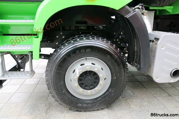FAW Jiefang J6P Heavy Truck 375 hp 6X4(10 wheels) 5.6m Muck Dump Truck Chassis (3) | 86Trucks