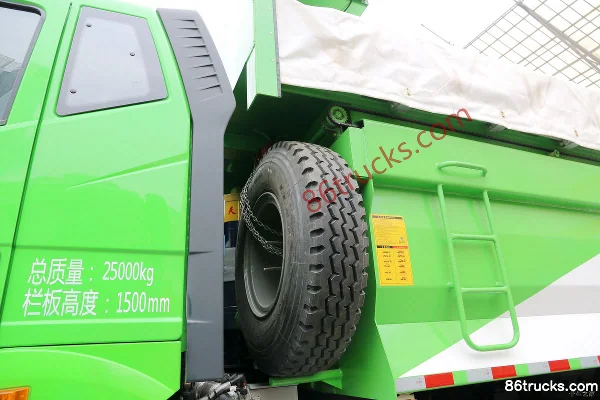 FAW Jiefang J6P Heavy Truck 375 hp 6X4(10 wheels) 5.6m Muck Dump Truck Chassis (2) | 86Trucks