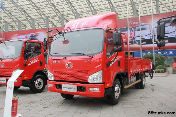 FAW Jiefang J6F 150 ch 4X2(6 roues) 4,85 m camion léger à ridelles cabine approfondie (pont arrière 6T) Extérieur (3) | 86Trucks