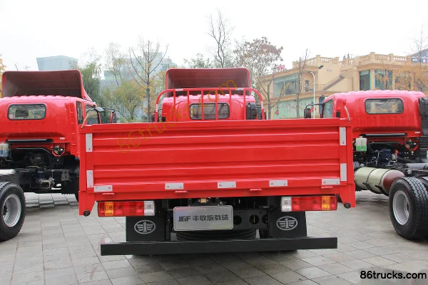 FAW Jiefang J6F 150 ch 4X2(6 roues) 4,85 m camion léger à ridelles cabine approfondie (pont arrière 6T) Carrosserie (3) | 86Trucks