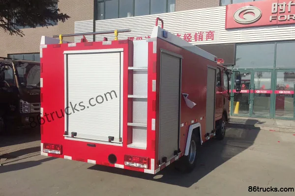 Foton Times H2 115hp 4X2(6 wheels) rescue fire truck Exterior (2) | 86Trucks