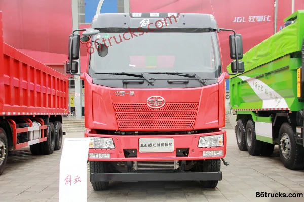 FAW Jiefang J6L camion lourd 280 ch 8X4(12 roues) camion benne 5,8 m Extérieur (2) | 86Trucks