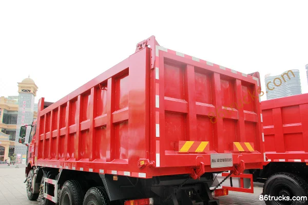 FAW Jiefang J6L camion lourd 280 ch 8X4(12 roues) camion benne 5,8 m Carrosserie (2) | 86Trucks