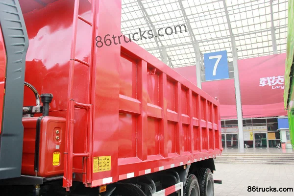 FAW Jiefang J6L camion lourd 280 ch 8X4(12 roues) camion benne 5,8 m Carrosserie (1) | 86Trucks