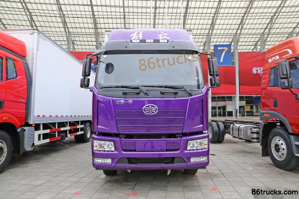 FAW Jiefang J6L Medium Truck Quality Smart Edition 180hp 4X2(6 wheels) 7.7m van cargo truck (Fast Gear) Exterior (2) | 86Trucks