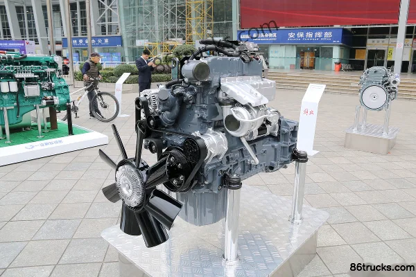 Dachai CA4DK1-16E5 160 hp 4.76L China V Diesel Engine Exterior (3) | 86Trucks