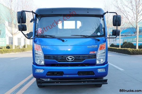 Shifeng Fengchi 87 ch 4X2(6 roues) Camion léger plateau à ridelles cabine simple 3,72 m Extérieur (2) | 86Trucks