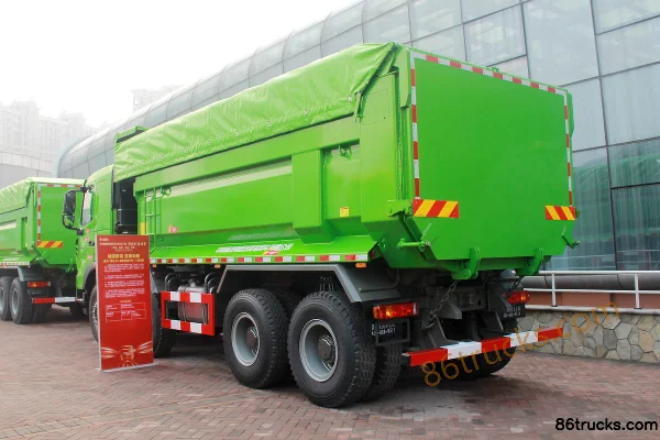 Sinotruk HOWO T6G 380hp 8X4(12 wheels) Muck Dump Truck Exterior (3) | 86Trucks