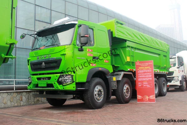 Sinotruk HOWO T6G 380hp 8X4(12 wheels) Muck Dump Truck Exterior