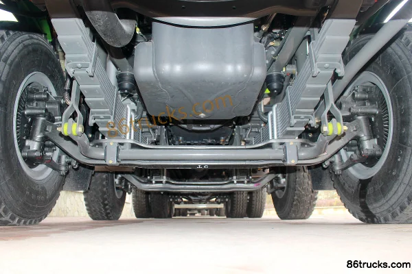 Sinotruk HOWO T6G 380hp 8X4(12 wheels) Muck Dump Truck Chassis (1) | 86Trucks