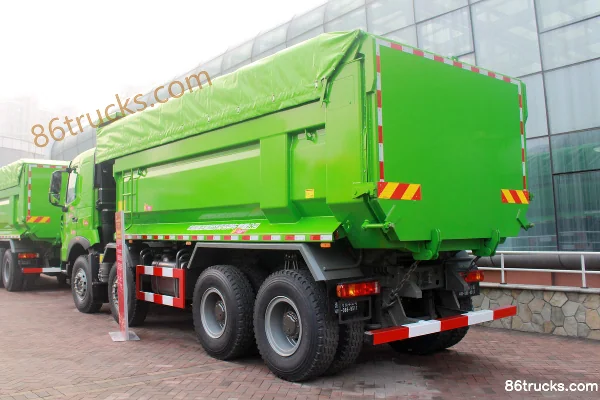 Sinotruk HOWO T6G 380hp 8X4(12 wheels) Muck Dump Truck Body (2) | 86Trucks