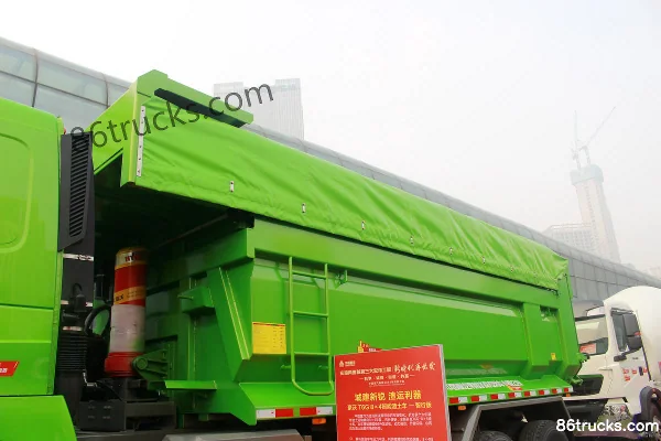 Sinotruk HOWO T6G 380hp 8X4(12 wheels) Muck Dump Truck Body (1) | 86Trucks