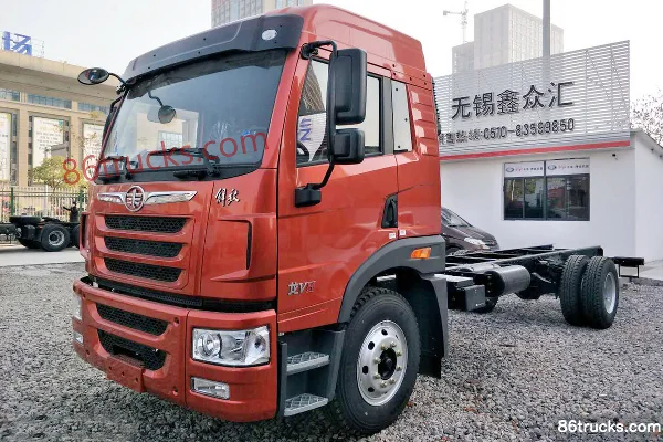 FAW Jiefang Qingdao Long VH camion porteur 180 ch 4X2(6 roues) châssis de camion plateau 6,75 m (pont arrière 385) Extérieur (3) | 86Trucks