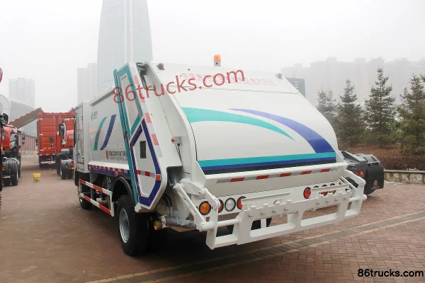 Sinotruk HOWO Tongshuai camion benne à ordures à hydrogène 4X2(6 roues) Carrosserie (2) | 86Trucks